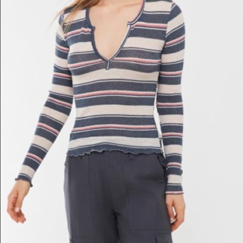 Urban Out. Out From Under Scarlett Henley Top